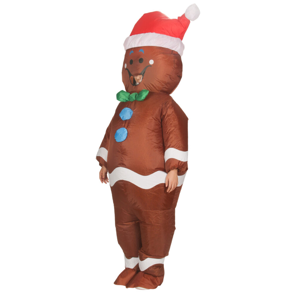 6541  Christmas Inflatable Costume for Adult Funny Blow Up Halloween Costumes for Men Women Holiday Party Cosplay #JL07-FZ1848 - Image 2