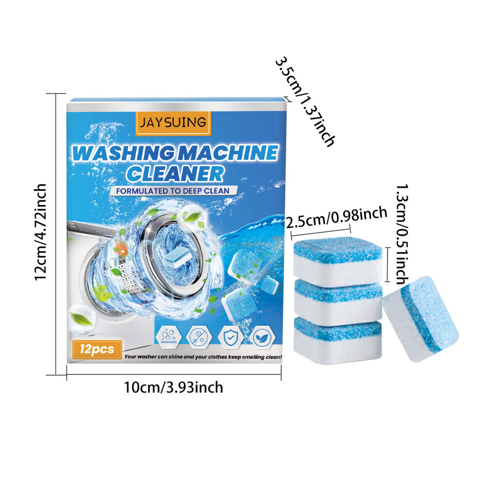6541  Washing Machine Cleaner Tablets - Active Washing Machine Cleaner, Compatible with All Types of Washers #JL07-LA000470 - Image 2
