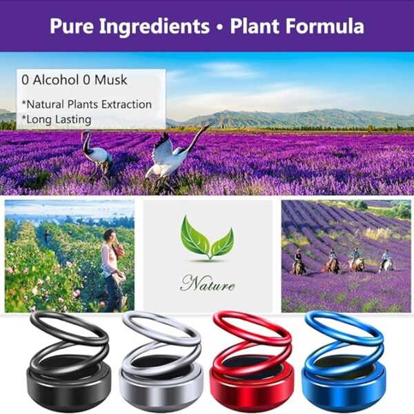 6541  Solar car aromatherapy machine #JL07-LA000450-01/LA000450-02/LA000450-03 - Image 8