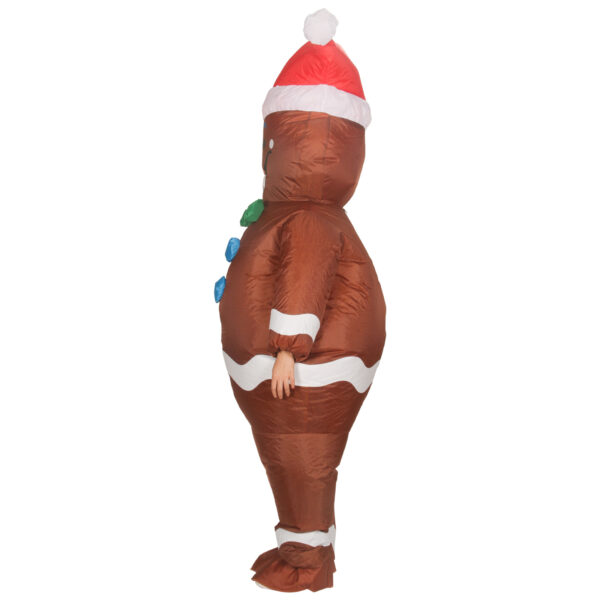6541  Christmas Inflatable Costume for Adult Funny Blow Up Halloween Costumes for Men Women Holiday Party Cosplay #JL07-FZ1848 - Image 3