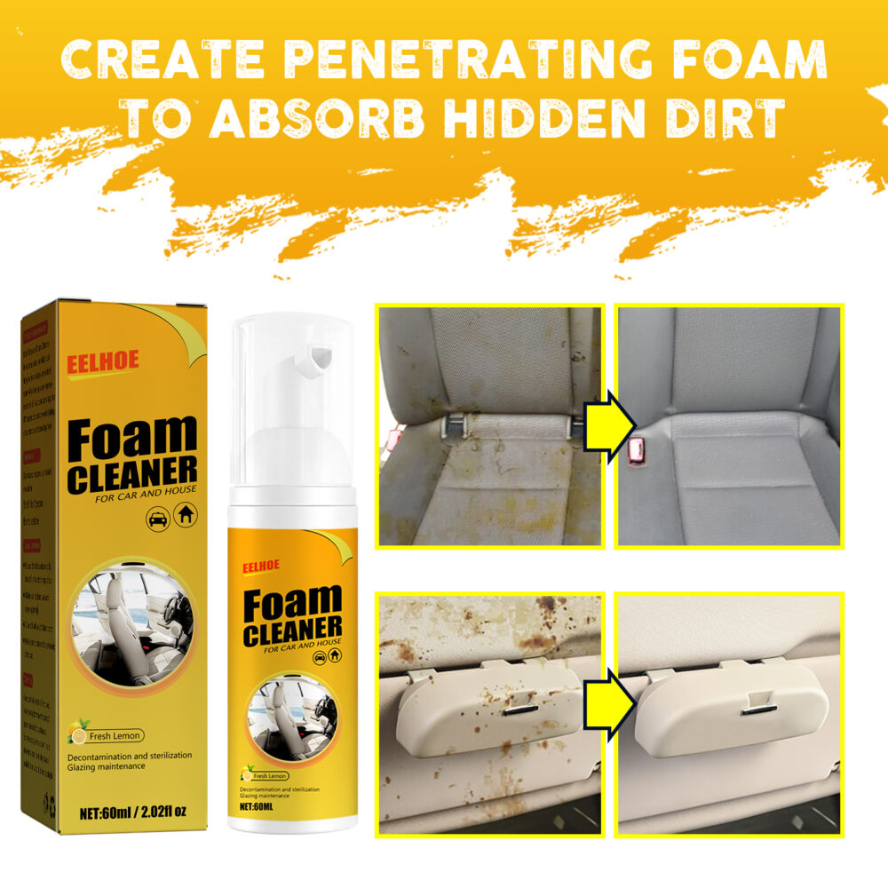 6541  Multi-purpose Foam Cleaner (100ml) - Automotive interior and home cleaning #JL07-LA000457 - Image 8