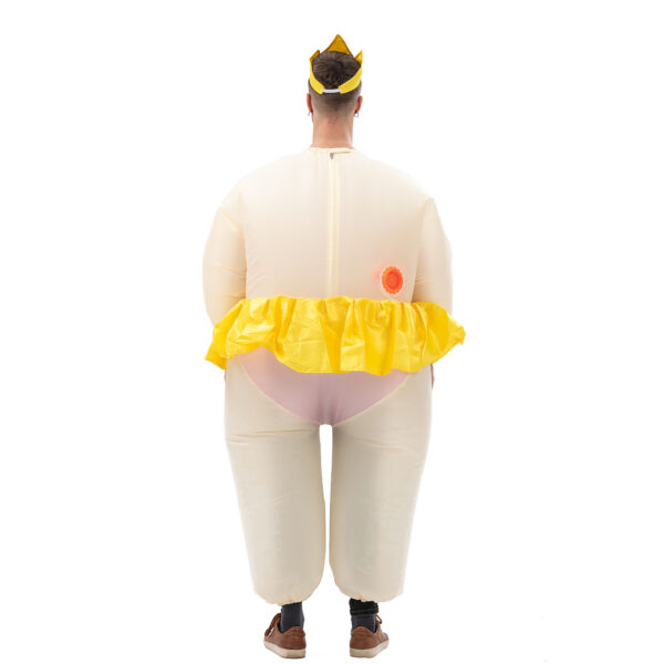 6541  Inflatable Costume Ballet Game Cloth Adult Funny Blow up Suit Halloween Men's Costume Purple Cosplay, Plus Size #JL07-FZ1544A/FZ1544 - Image 8