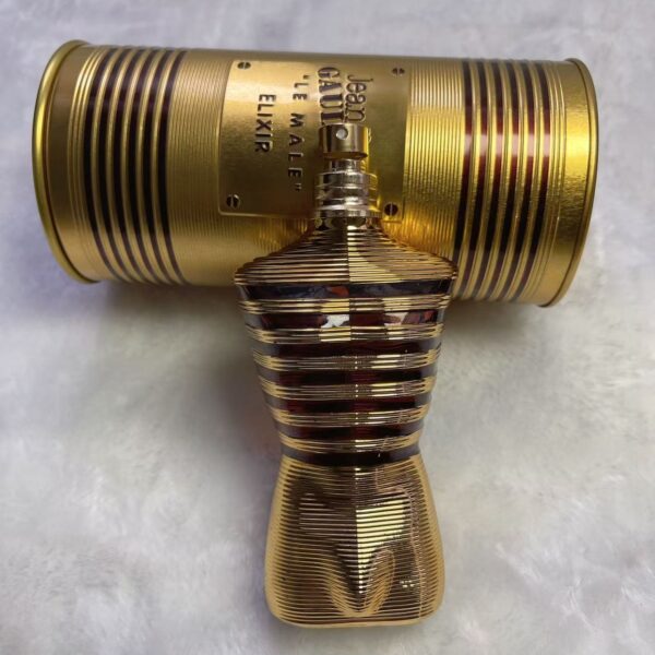 6541  Le Male Elixir by Jean Paul Gaultier Men's 4.2 oz eau de Toilette spray #JL01-WOOD - Image 5
