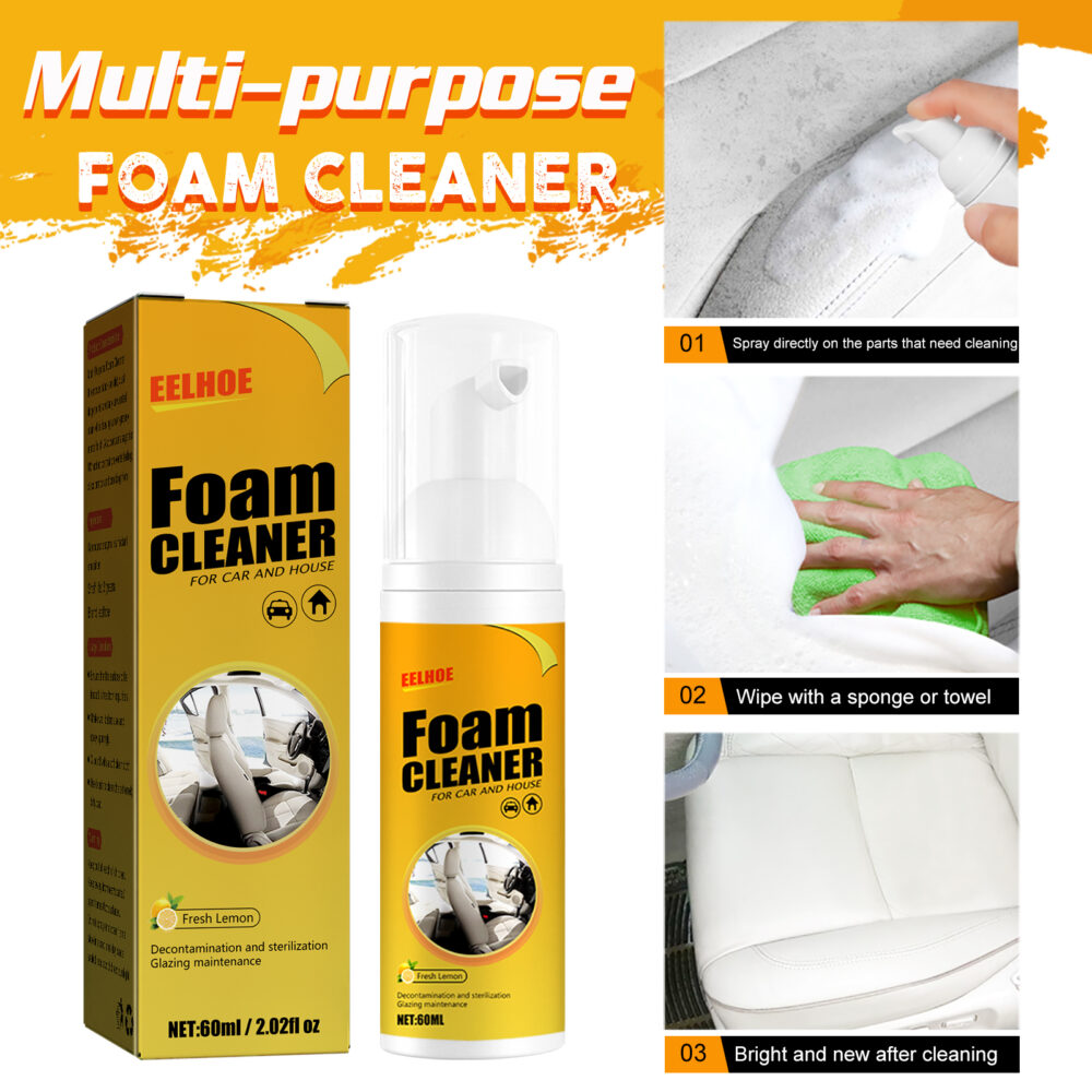 6541  Multi-purpose Foam Cleaner (100ml) - Automotive interior and home cleaning #JL07-LA000457 - Image 7