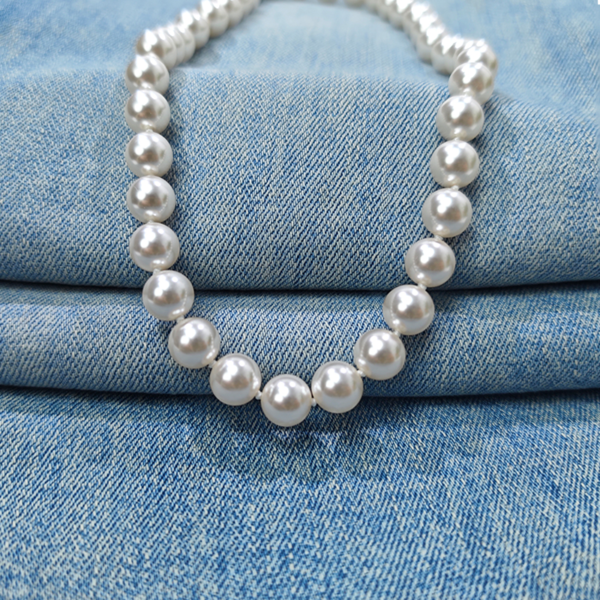 6541  Elegant Crystal Pearl Necklace with Copper Alloy Clasp - Timeless Fashion Accessory #JL01-JYJ111614-18/JYJ111614-16.9 - Image 6