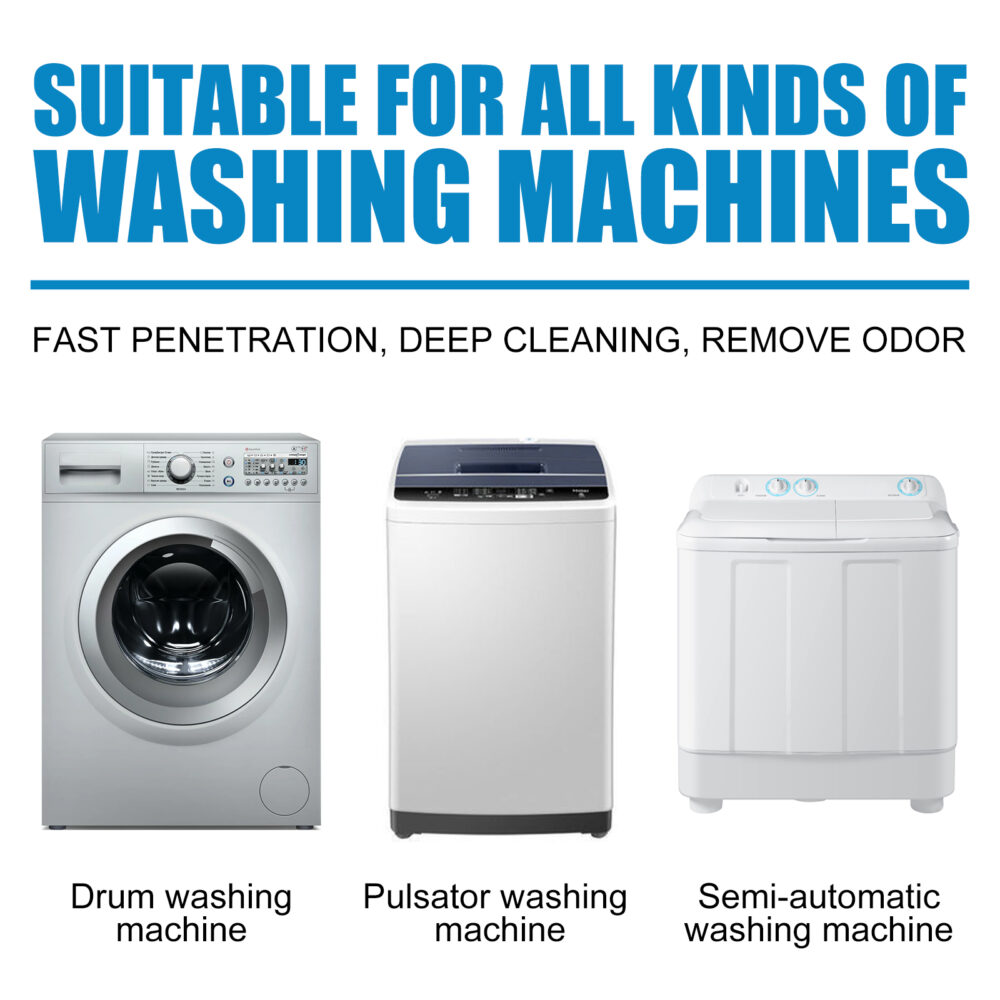 6541  Washing Machine Cleaner Tablets - Active Washing Machine Cleaner, Compatible with All Types of Washers #JL07-LA000470 - Image 5