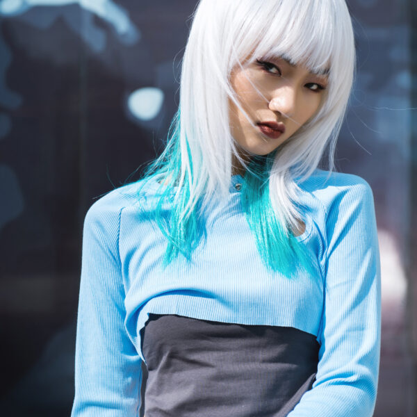 6541  Long Wigs for Women, Wigs with Bangs Layered Shoulder Length Synthetic Wig(24 inch) #JL01-SUE-2-1B/SUE-2-6/SUE-2-SLV/TEAL - Image 16
