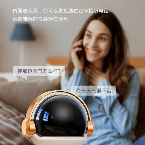 6541  Astronaut Bluetooth Small Speaker - Space Musicians Sing for You #JL07-LA000460 - Image 4