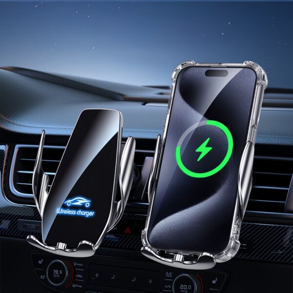 6541  Smart Sensor Wireless Charger - Car phone mount and fast charging solution #JL07-LA000456-01 - Image 5