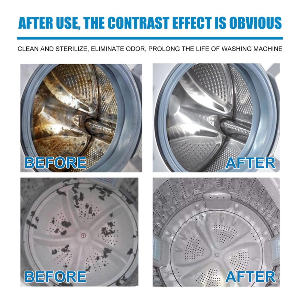 6541  Washing Machine Cleaner Tablets - Active Washing Machine Cleaner, Compatible with All Types of Washers #JL07-LA000470 - Image 9