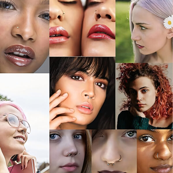 6541  185Pcs Piercing Set，Diverse Designs Ease of Use #JL01-BEGS07 - Image 7