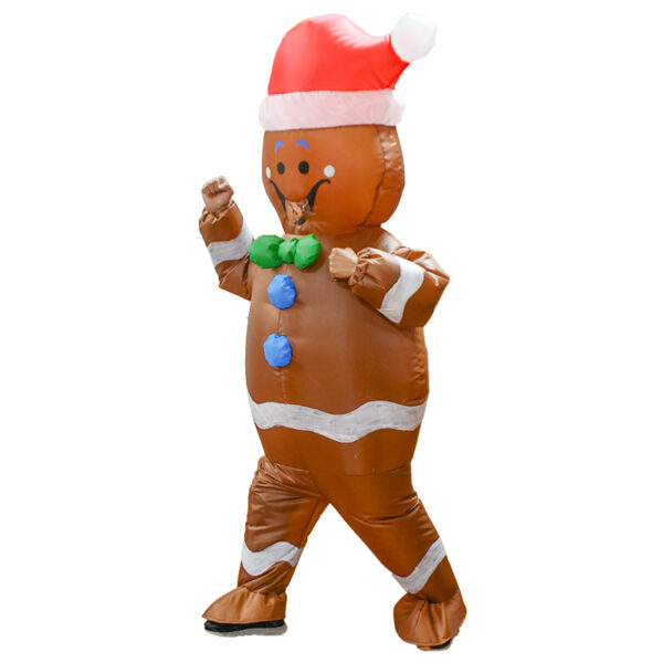 6541  Christmas Inflatable Costume for Adult Funny Blow Up Halloween Costumes for Men Women Holiday Party Cosplay #JL07-FZ1848 - Image 6