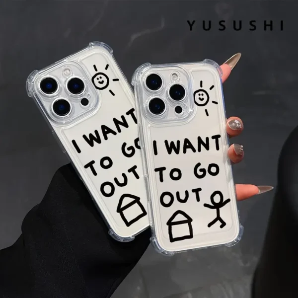 6541  [1-Phone case blind box]Phone Case Compatible with iPhone 16 Pro Max, 16, 15 Pro, 14 Plus, 13, 12 Pro, 11 Pro Max, X, Samsung A14/A15/A16/A34/A35/A36/A54/A55/A56, Moto G30/G20/G54/G64/G84 - Shockproof Transparent Soft Back Cover #JL01-JCSJK - Image 2