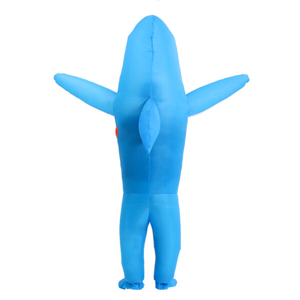 6541  Shark Costume for Kids, Super Cute Inflatable Costume, Funny Halloween Costumes for Party, Event, Gift #JL07-FZ1758AS - Image 4