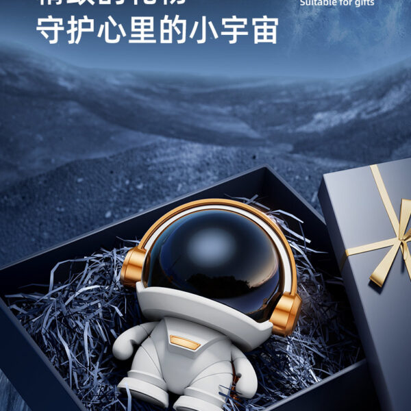 6541  Astronaut Bluetooth Small Speaker - Space Musicians Sing for You #JL07-LA000460 - Image 7