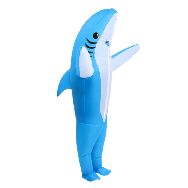 6541  Shark Costume for Kids, Super Cute Inflatable Costume, Funny Halloween Costumes for Party, Event, Gift #JL07-FZ1758AS - Image 5