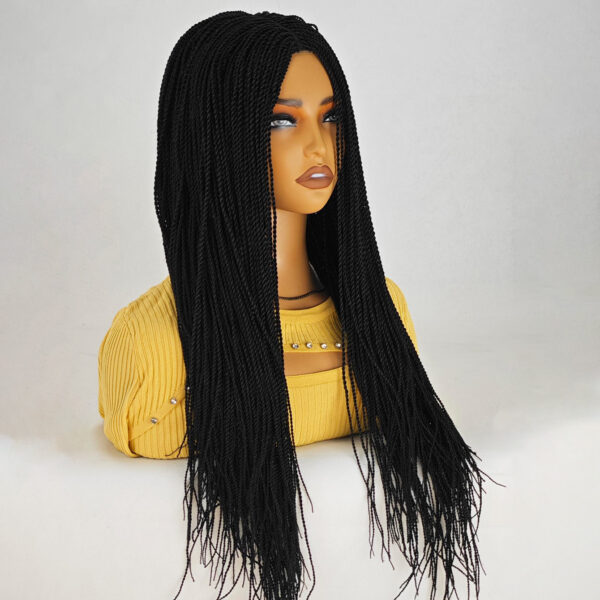 6541  Braid Wig - 28 Inches Synthetic Hand Braided Wig #JL01-539-1/539-1B/539-27/539-613/539-99J - Image 12