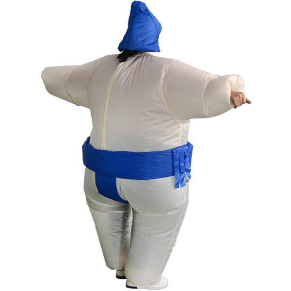 6541  Sumo Inflatable Costume for Boys Wrestler Blow up Jumpsuit Fancy Dress Wrestling Suit for Party Halloween Christmas Cosplay #JL07-FZ1519D/FZ1519/FZ1519C - Image 2
