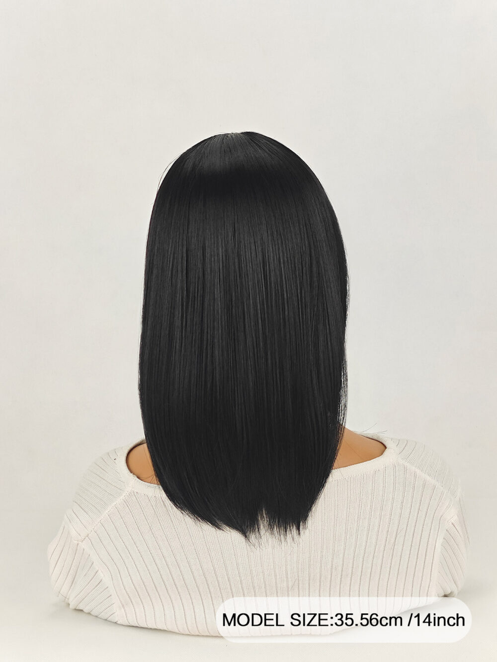 6541  Shoulder-Length Layered Wigs With  -14 Inch-Wavy Wigs, Heat Resistant Synthetic Hair Replacement Wigs #SUE-6-1B/SUE-6-6H - Image 8