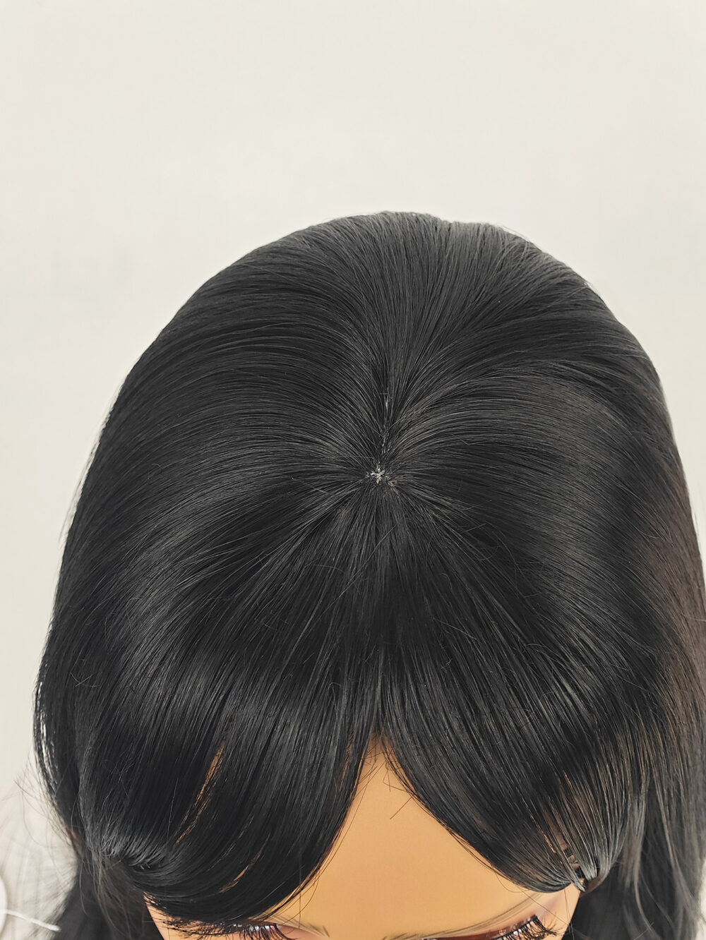6541  Shoulder-Length Layered Wigs With  -14 Inch-Wavy Wigs, Heat Resistant Synthetic Hair Replacement Wigs #SUE-6-1B/SUE-6-6H - Image 11