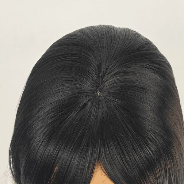 6541  Shoulder-Length Layered Wigs With  -14 Inch-Wavy Wigs, Heat Resistant Synthetic Hair Replacement Wigs #SUE-6-1B/SUE-6-6H - Image 11