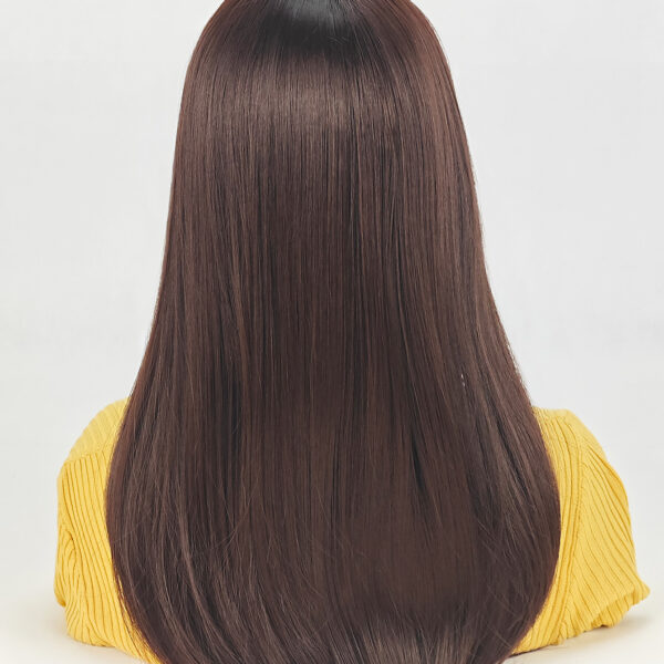 6541  18inch Wig，With Bangs Long Wavy Curly，Lace Scalp Wig #JL01-SUE-13-1B/SUE-13-6H - Image 4