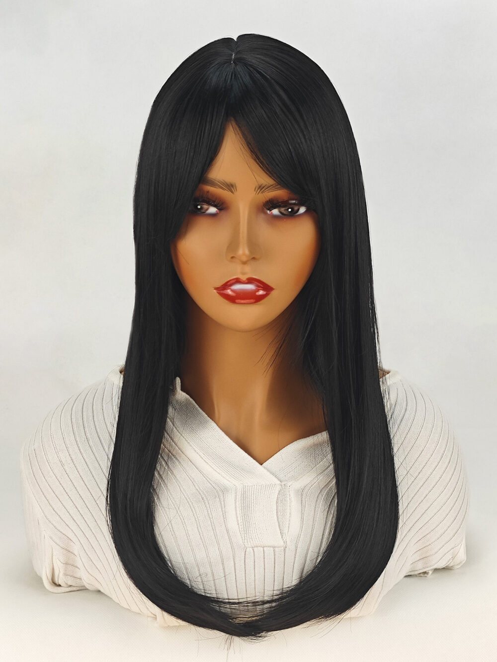 6541  18inch Wig，With Bangs Long Wavy Curly，Lace Scalp Wig #JL01-SUE-13-1B/SUE-13-6H - Image 7