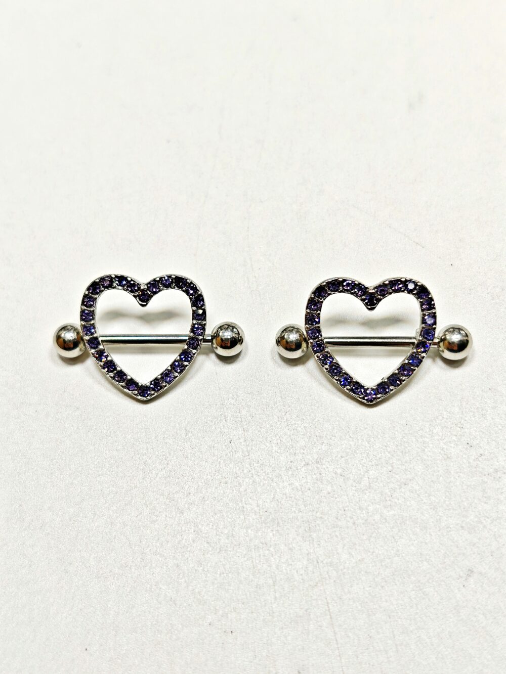 6541  9 pairs of purple nipple rings for everyday wear and special occasions to enhance your image #JL01-BEGS11 - Image 6