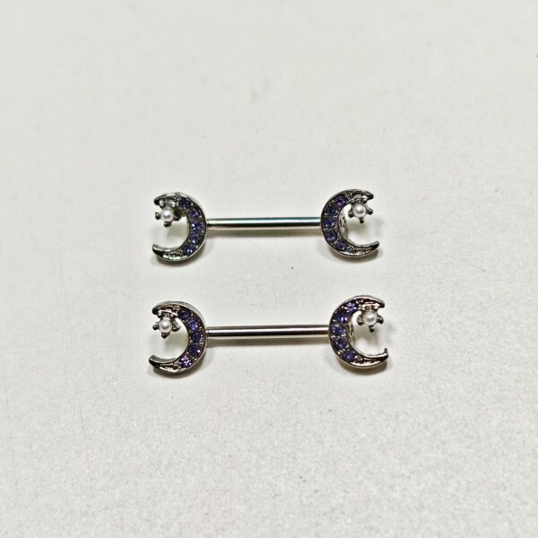 6541  9 pairs of purple nipple rings for everyday wear and special occasions to enhance your image #JL01-BEGS11 - Image 8