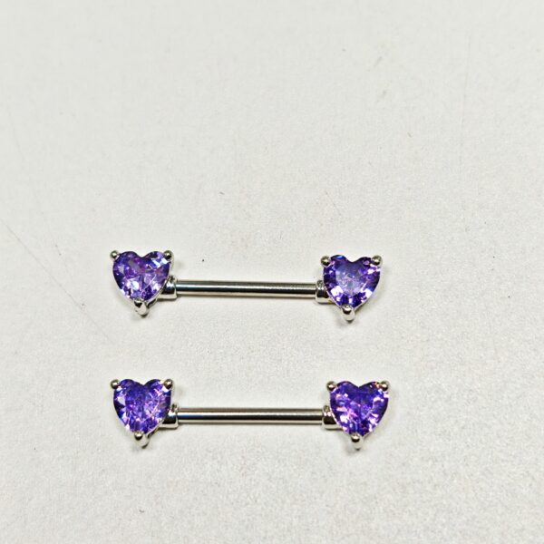 6541  9 pairs of purple nipple rings for everyday wear and special occasions to enhance your image #JL01-BEGS11 - Image 10