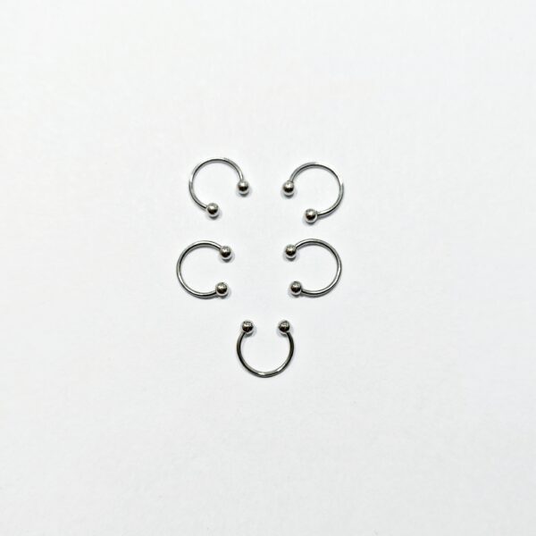 6541  Piercing Jewelry Steel Jewelry，Multiple Jewelry Styles and Sizes，Suitable for Beginners #JL01-BEGS13 - Image 26