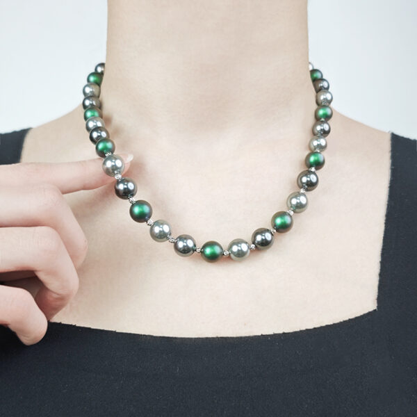 6541  Exquisite Luster Crystal Pearl Necklace #JL01-JYJ111619-17.7/JYJ111619-16.7 - Image 5