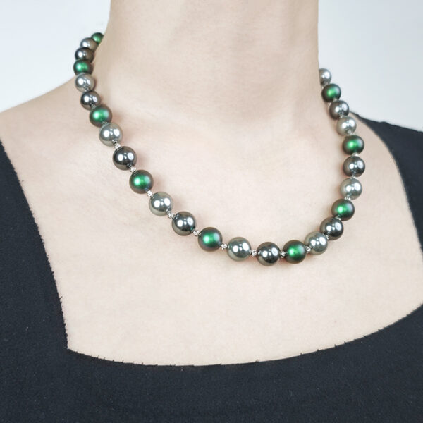 6541  Exquisite Luster Crystal Pearl Necklace #JL01-JYJ111619-17.7/JYJ111619-16.7