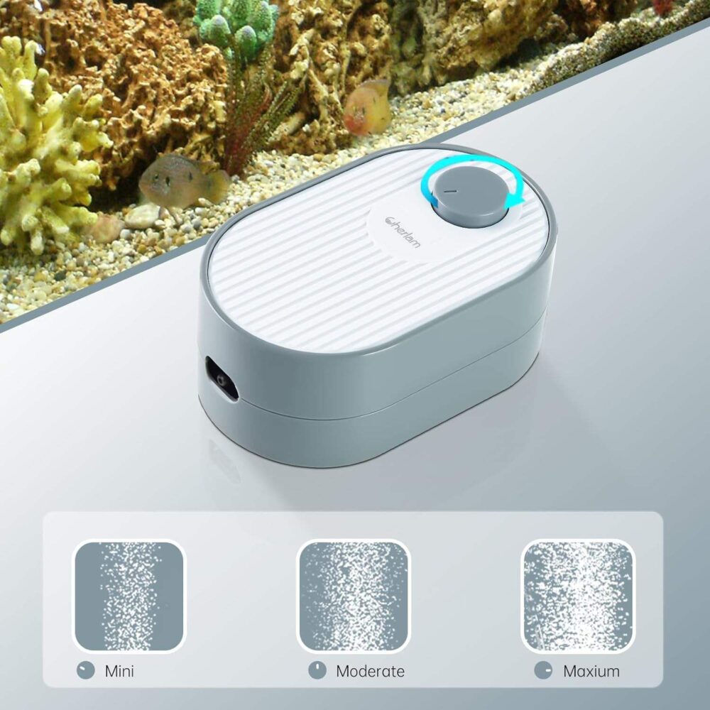 6541  Ultra-Quiet Aquarium Air Pump - Strong Air Volume, Three-Speed Adjustment #JL01-USA-021.1/USA-021.2/USA-021.3 - Image 6
