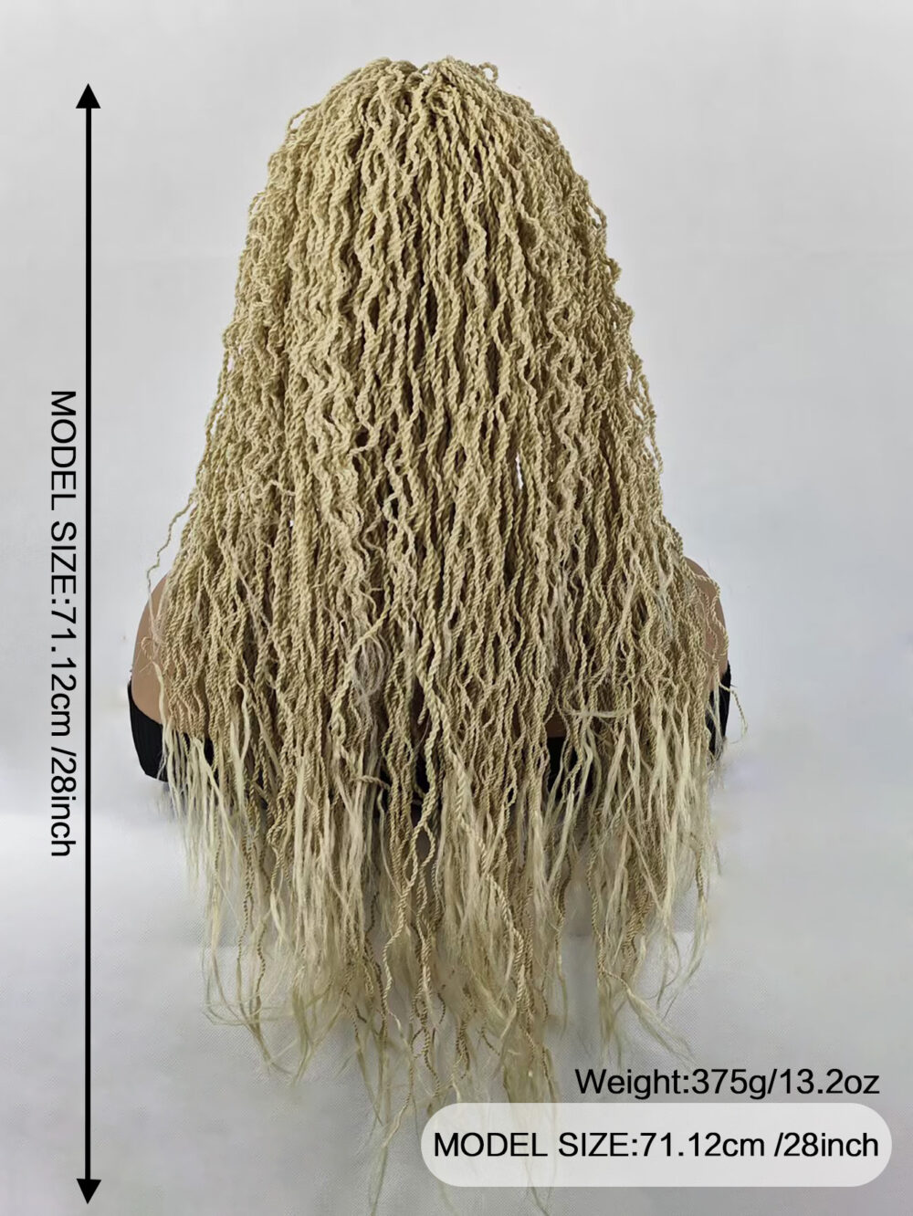 6541  Twist Box Braided Wigs for 5x1 Lace Front Wigs 28 Inch Bob Glueless Synthetic Mini Box Braided Wigs #JL01-588-1/588-2/588-613/588-HONEY - Image 8