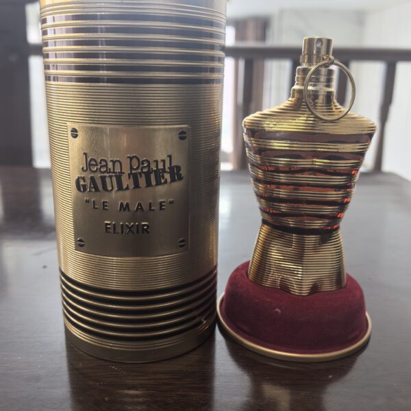 6541  Le Male Elixir by Jean Paul Gaultier Men's 4.2 oz eau de Toilette spray #JL01-WOOD - Image 15