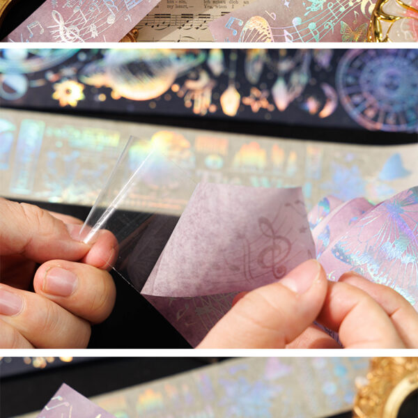 All Things Letter series PET tape - with back glue #JL01-JH-WWLX-X/JH-WWLX-L/JH-WWLX-H/JH-WWLX-S - Image 3