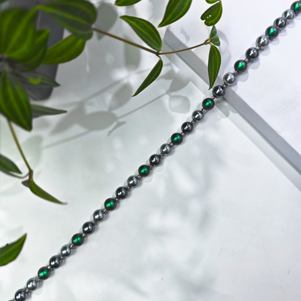 6541  Exquisite Luster Crystal Pearl Necklace #JL01-JYJ111619-17.7/JYJ111619-16.7 - Image 9