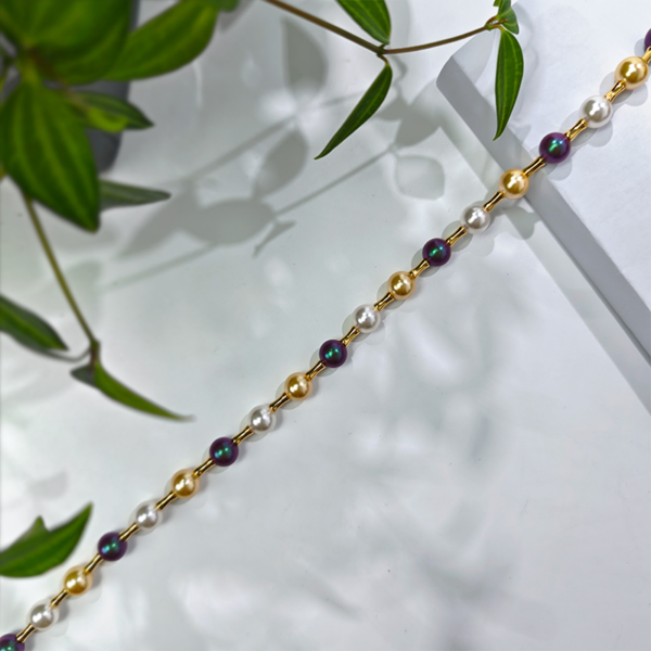6541  Crystal pearl copper alloy fastener Copper alloy accessories mild steel wire #JL01-JYJ111628 - Image 10