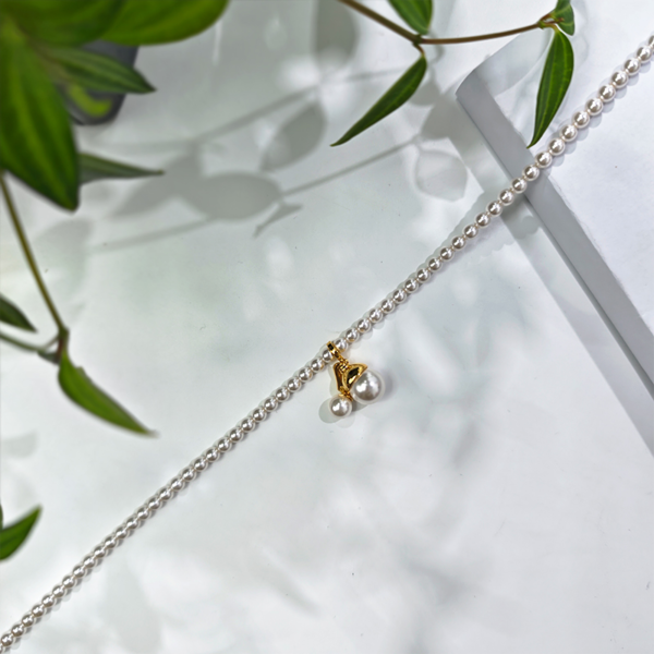 6541  Exquisite Luster Crystal Pearl Necklace #JL01-JYJ111631 - Image 10