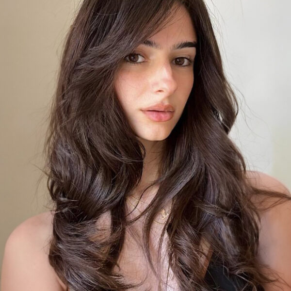 6541  Medium-length wavy straight hair fully machine-made wig，26 inches Heat-resistant fiber high-temperature silk wig，dyeable and soupable bangs synthetic wig #JL01-SUE-14-1B/SUE-14-6H - Image 2