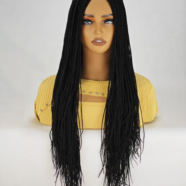 6541  Braid Wig - 28 Inches Synthetic Hand Braided Wig #JL01-539-1/539-1B/539-27/539-613/539-99J - Image 13