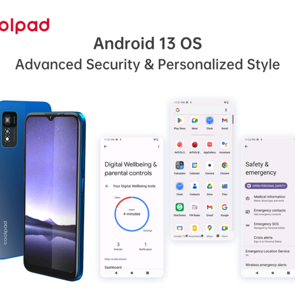 6541  Coolpad CP12 Smartphone，4500mAh Battery, Supports 10W Fast Charging，1600*720 Resolution，Side Fingerprint Sensor + Face Wake #JL07-CP12/CP12S - Image 21