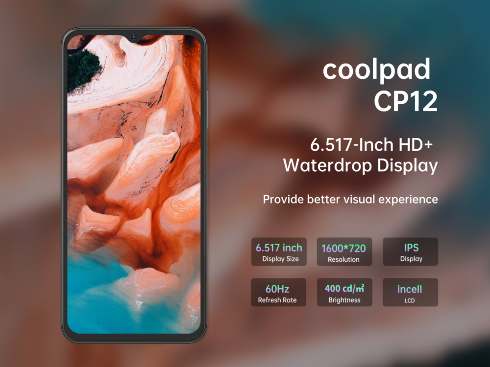 6541  Coolpad CP12 Smartphone，4500mAh Battery, Supports 10W Fast Charging，1600*720 Resolution，Side Fingerprint Sensor + Face Wake #JL07-CP12/CP12S - Image 22