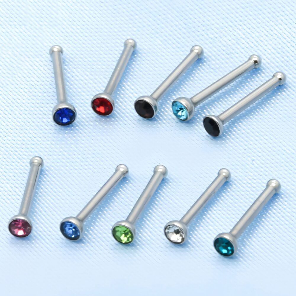 6541  10 new styles of nose studs  JL01-BEGS15 - Image 3